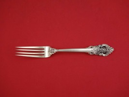 Grande Baroque by Wallace Sterling Silver Continental Size Fork Dinner 8... - $226.71