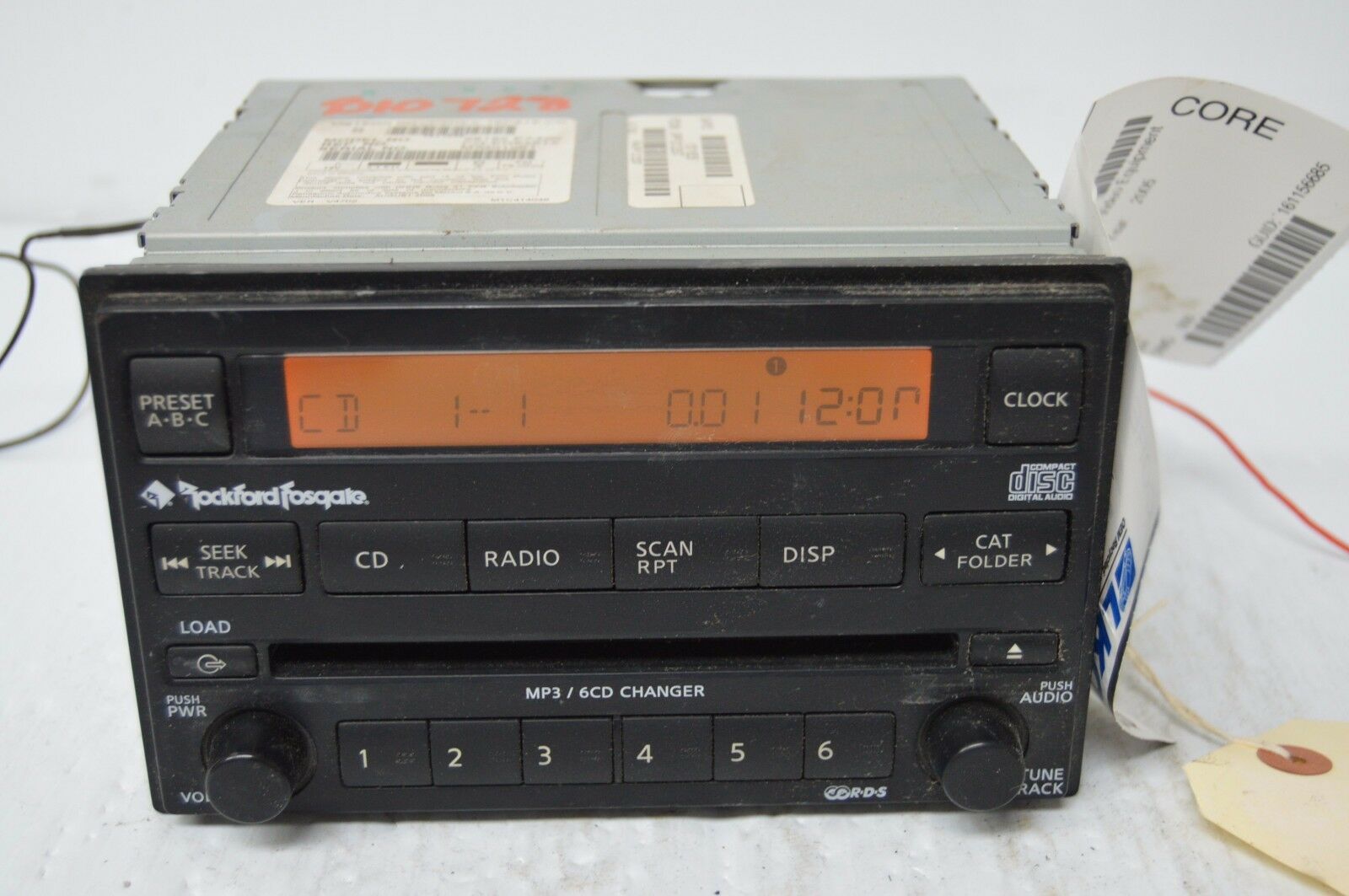 20052007 NISSAN XTERRA RADIO CD PLAYER 28185 EA400 M57022 Other