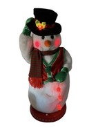 Rare Gemmy Snowman Mr. Snow Miser Singing, Dancing Snowflake Spinner ￼￼ ... - $224.99