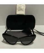 Woman’s Gucci sunglasses GG0895S cat eye black frame made in Italy - $247.50