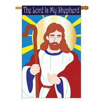 My Shepherd - Applique Decorative House Flag - H103036-P2 - $40.97