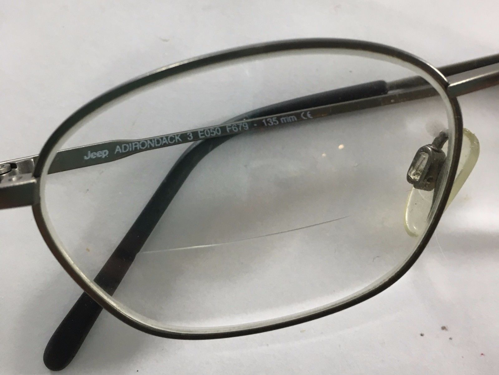 Jeep Adirondack Wire Rim Eyeglasses 47 19 135 Prescription RX Frames