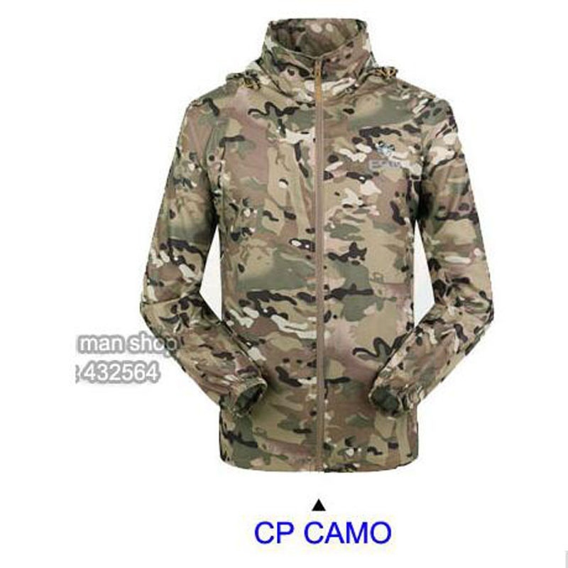 Outdoor Army Tactical Jackets Camouflage Hunting Combat Jacket Hooded Men Milita