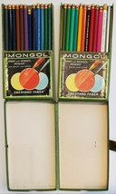 8 Vintage Eberhard Faber Mongol Paint With Pencils Colored Art Pencils No 742