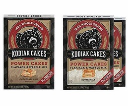 Kodiak Cakes Protein Pancake Power Cakes, Flapjack and Waffle Baking Mix... - $24.49