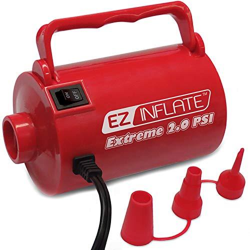 UPGRADED EZ Inflate HIGH VOLUME SUPREME AC Air Pump, Inflator Deflator