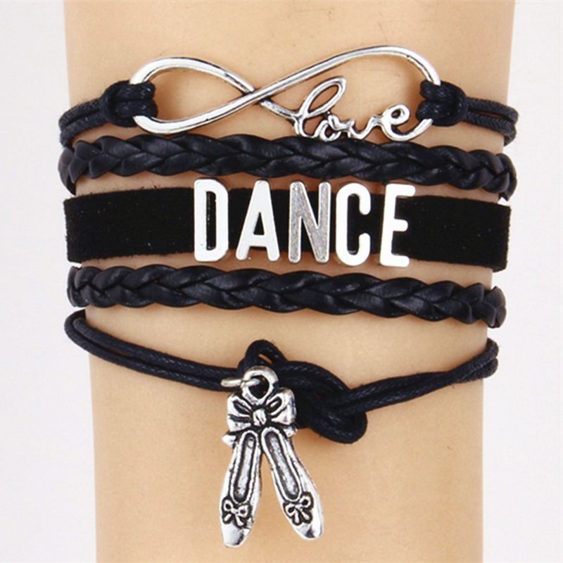 Dance Bracelet Customize Sports dancer shoes bracelet ballerina ballet