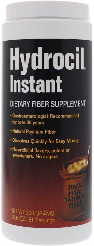 Hydrocil Instant Dietary Fiber Supplement 10.6 oz (Pack of 7)