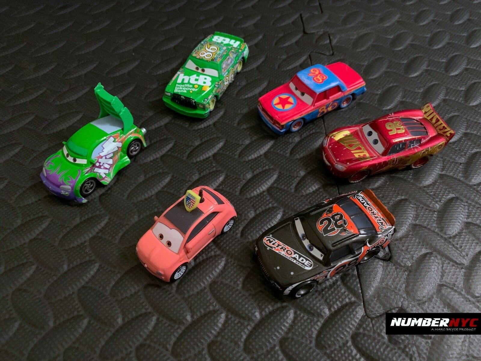 6 Disney Pixar Cars Diecast World Grand Prix And Similar Items