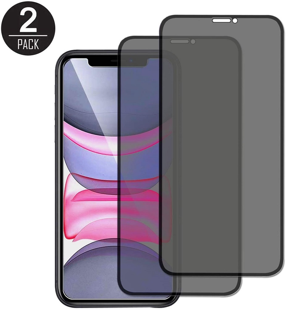 Privacy Screen Protector for iPhone 11/iPhone XR,  [Bubble Free/Install Easy]