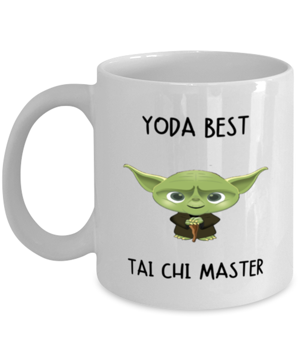 Tai Chi Master Mug Yoda Best Tai Chi Master Gift for Men Women Coffee Tea Cup