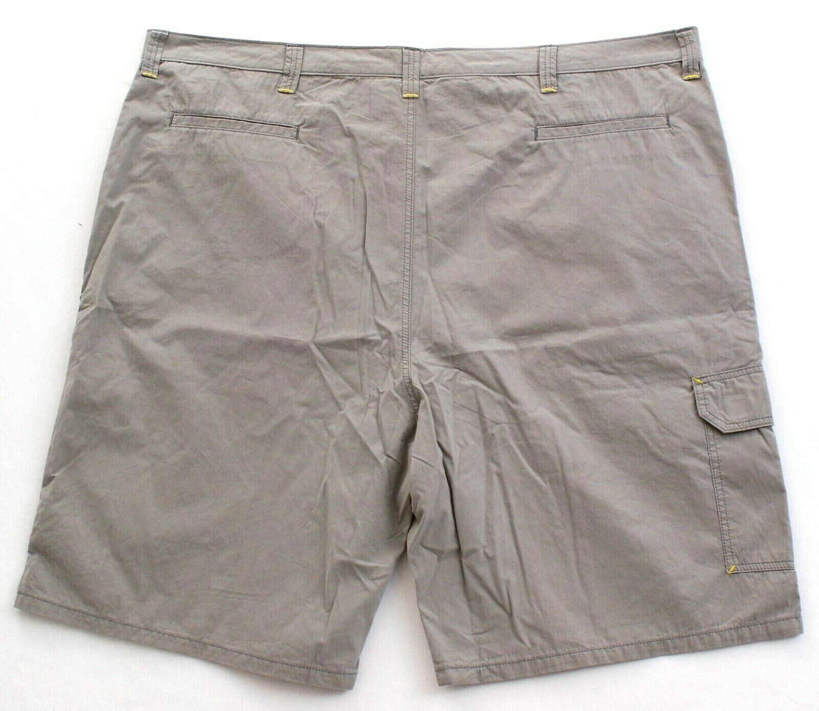 Wrangler Authentics Gray Cotton & Nylon Cargo Shorts Men's NWT - Shorts