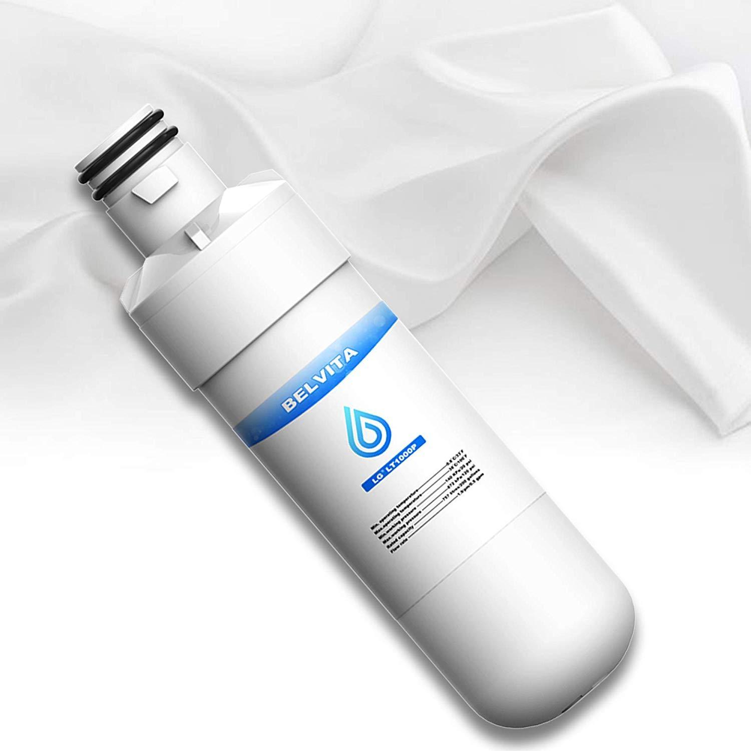 BELVITA LT1000P Refrigerator Water Filter Replacement, Compatible with