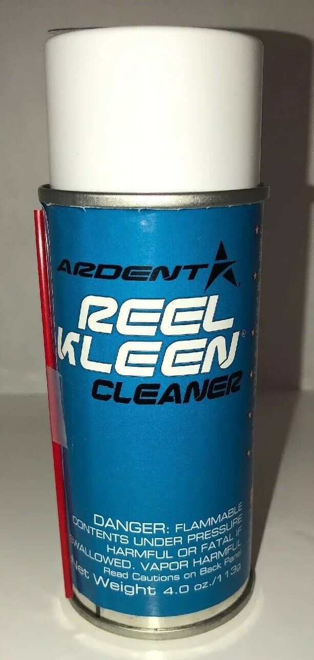 Ardent Reel Kleen Fishing Reel Cleaner,4 Oz Can Cleaning SolutionRARE