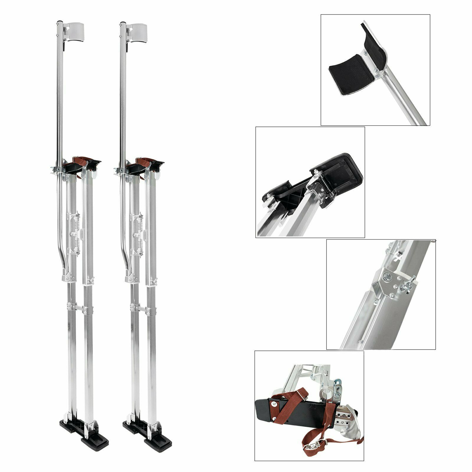 Drywall Stilts Painters Walking Finishing Tools - Adjustable 48 - 64 Sliver