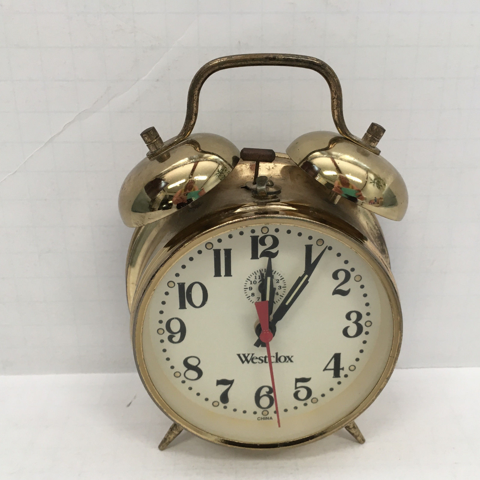 1940s twin bell alarm clock mini