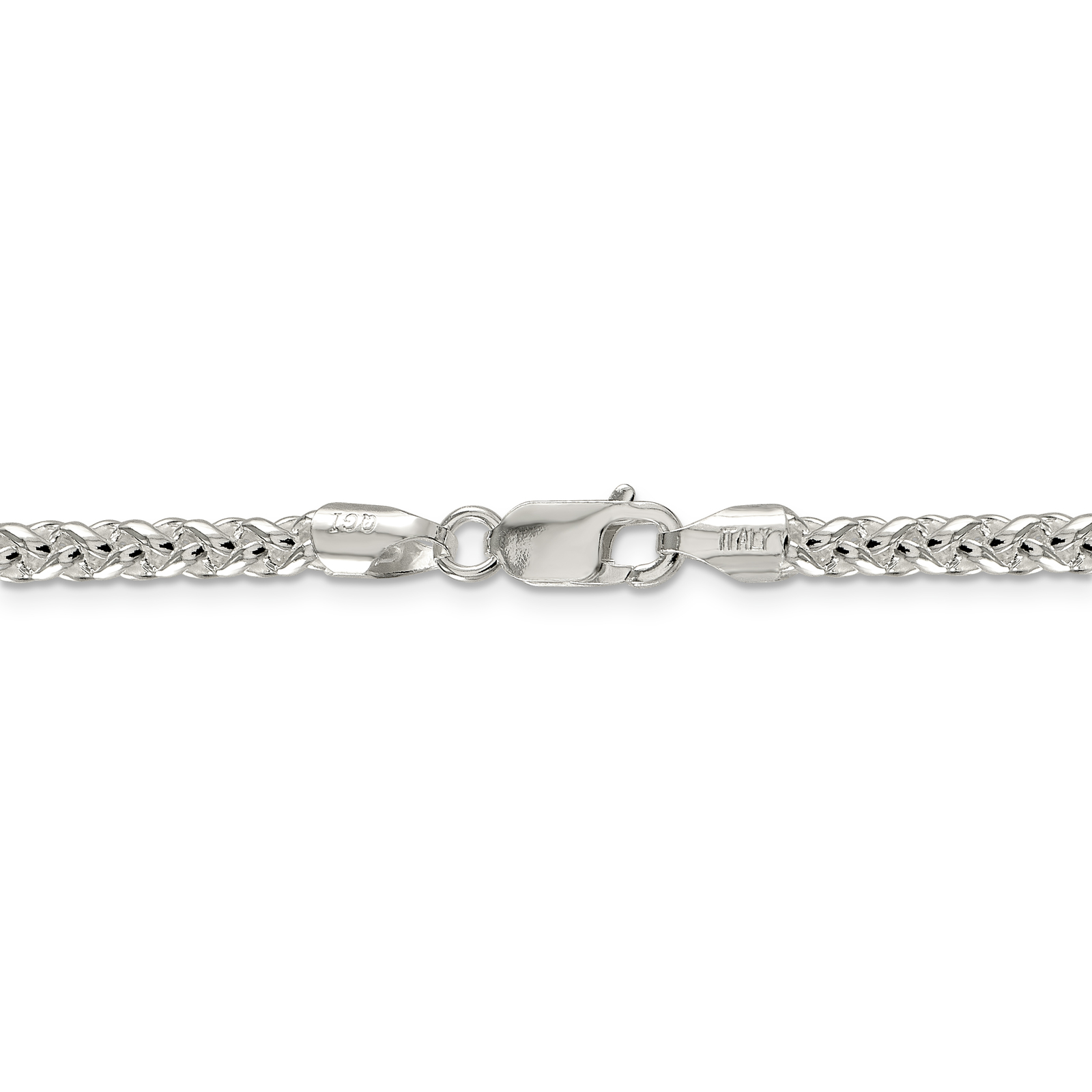Sterling Silver 4mm Round Spiga Chain - Chains
