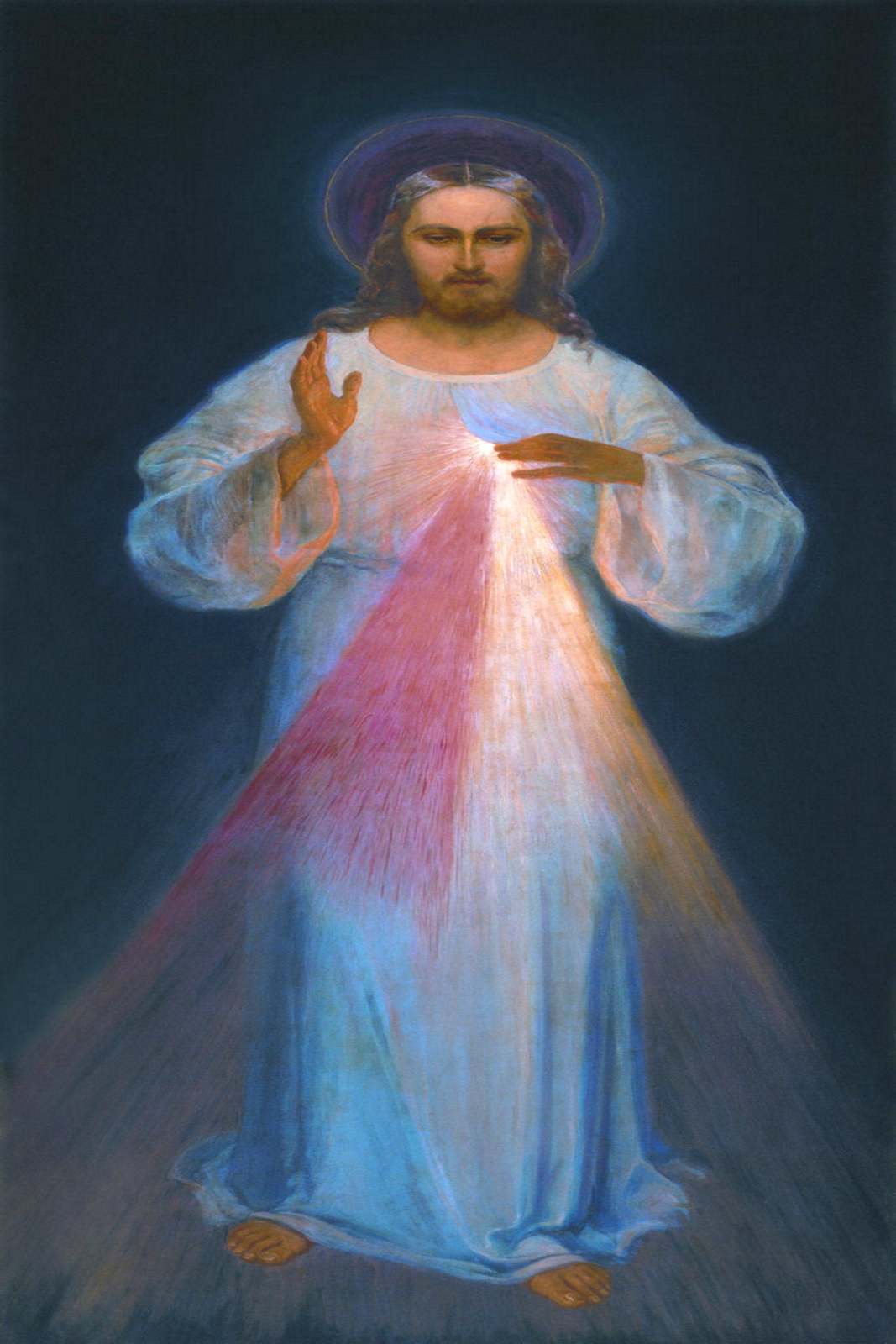 Divine Mercy Original By Kazimirowski Print Poster - Art Posters