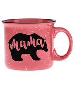 Mama bear coffee mug for mom,mummy,mother unique fun gifts for her coral,xmas - $69.90