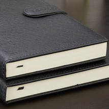 A5/B5 Faux Leather Cover Journals Office Notebook Lined Paper Diary Plan... - $28.04+