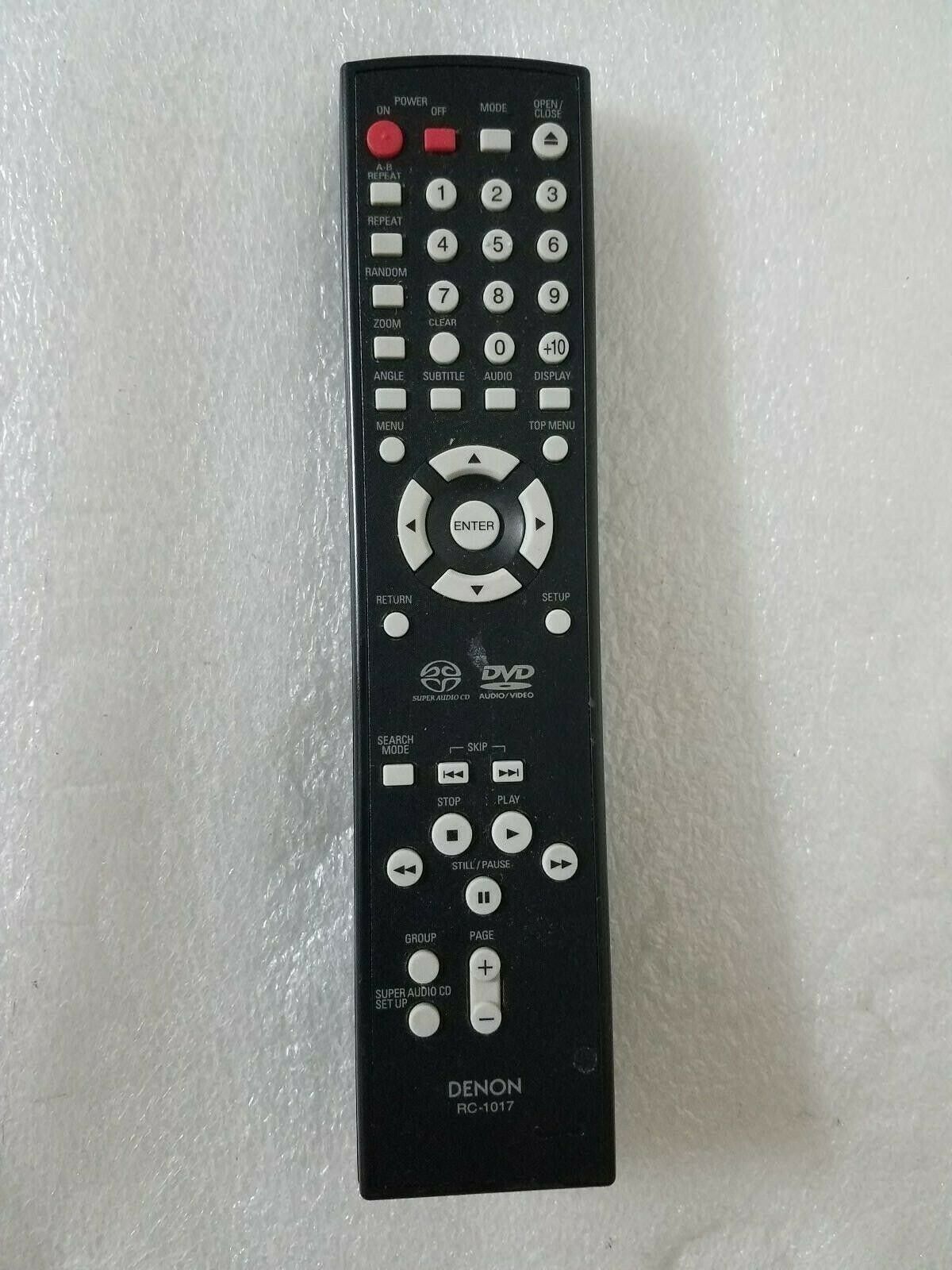 Denon RC-1169 Remote Control Part # 30701010200AD For AVR-1613