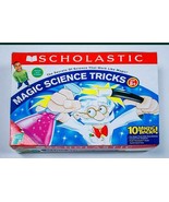 SCHOLASTIC MAGIC SCIENCE TRICKS EDUCATIONAL EXPERIMENTS HOMESCHOOL TOY S... - $14.84