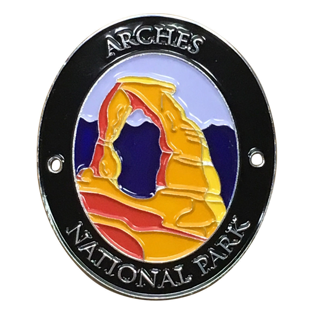 Arches National Park Walking Hiking Stick Medallion Delicate Arch