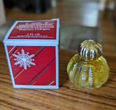 Avon Vintage Rapture Limited Edition Snowflake Cologne .5 Oz Miniature N... - $19.34