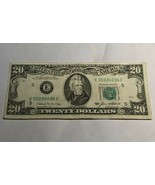 35.34.36 E 35034036 C 1985 Twenty Dollar Bill Federal Reserve Fancy Note - $130.55