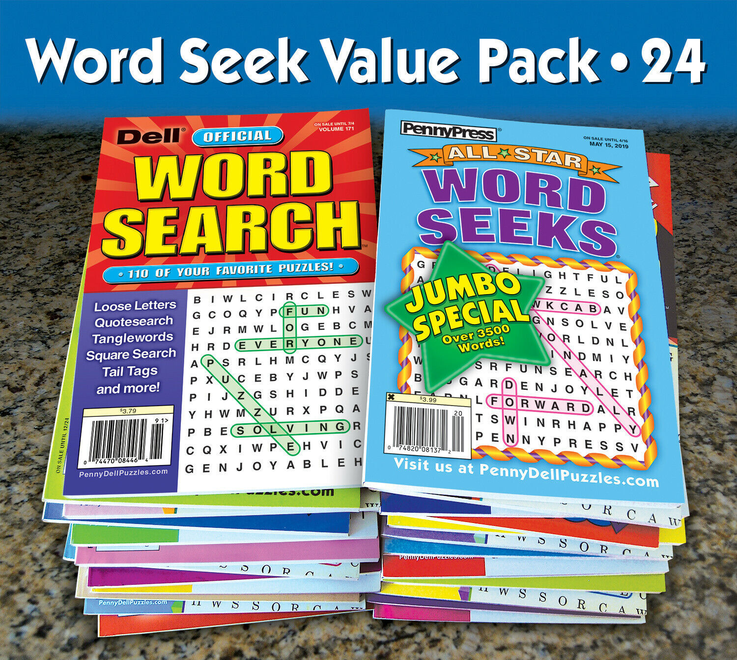 penny-press-dell-word-seek-pack-24-magazine-back-issues