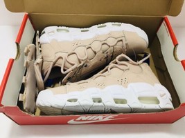 Nike W Air More Money Basketball Sneakers AO1749 200 Particle Beige Size 8M - $156.72