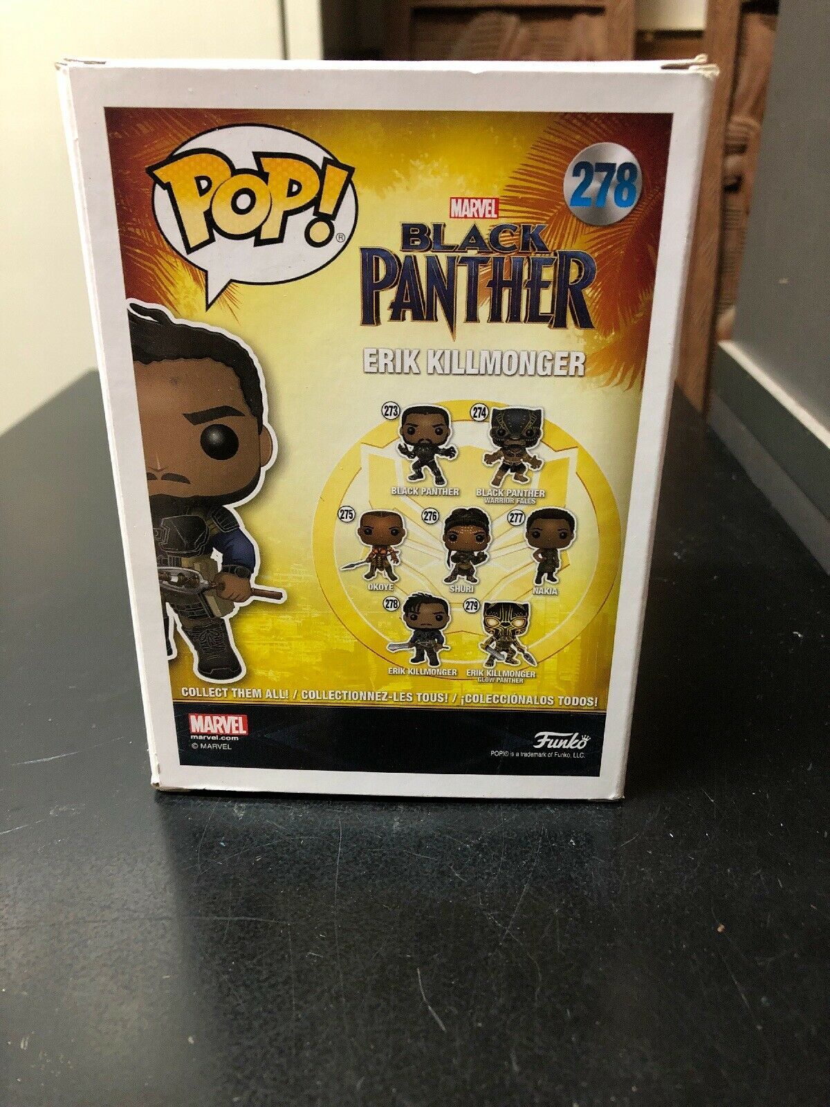erik killmonger funko pop
