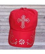 Red Cross Cap Silver Dots M &amp; F Western Products Inc - $12.99