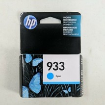 Genuine Hp 933 Cyan Ink Cartridge CN058AN For Officejet 6700 Sealed Box - $12.59