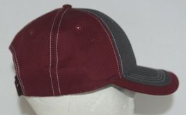 Richardson Contrast Stitching Maroon Charcoal Style 275 Baseball Hat Adjustable image 3