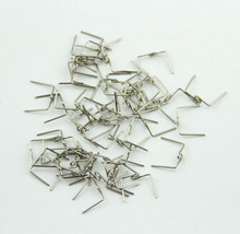 2000Pcs Chandelier Lamp Parts Crystal Clip Bead 25MM Metal Connector Bowtie Pins - $39.07+