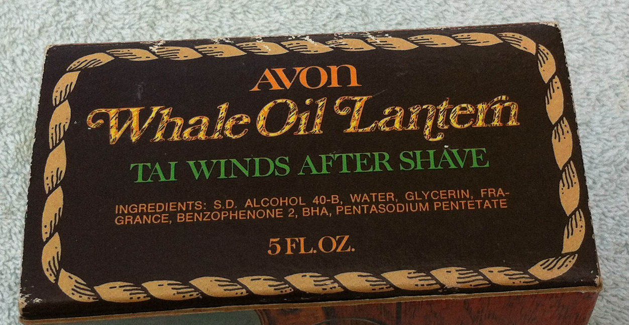 Primary image for Vintage Avon. New in Original Box; Whale Oil Lantern Tai Winds After shave 5 oz