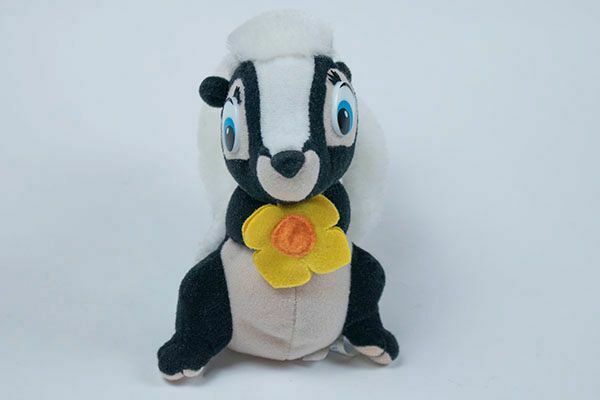 flower the skunk stuffed animal