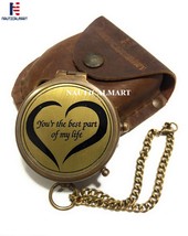 You're The Best Part of My Life Engraved Magnetic Compass for Loved Ones, Son, F
