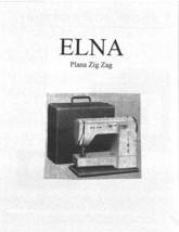 Elna Plana manual sewing machine instruction Hard Copy - $10.99
