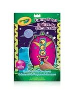 Crayola Funny Faces Space&amp;Sea Creatures Themed Coloring Pad 24pages/50st... - $7.75