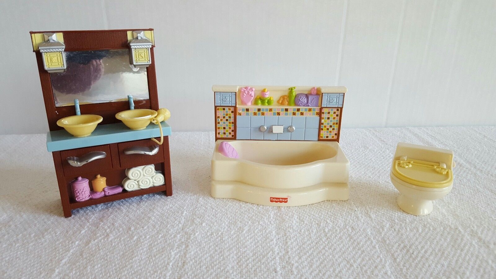 fisher price loving family bathroom