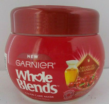 Garnier Whole Blends Hair Treatment Moroccan Argan Oil Cranberry Extract... - $9.89