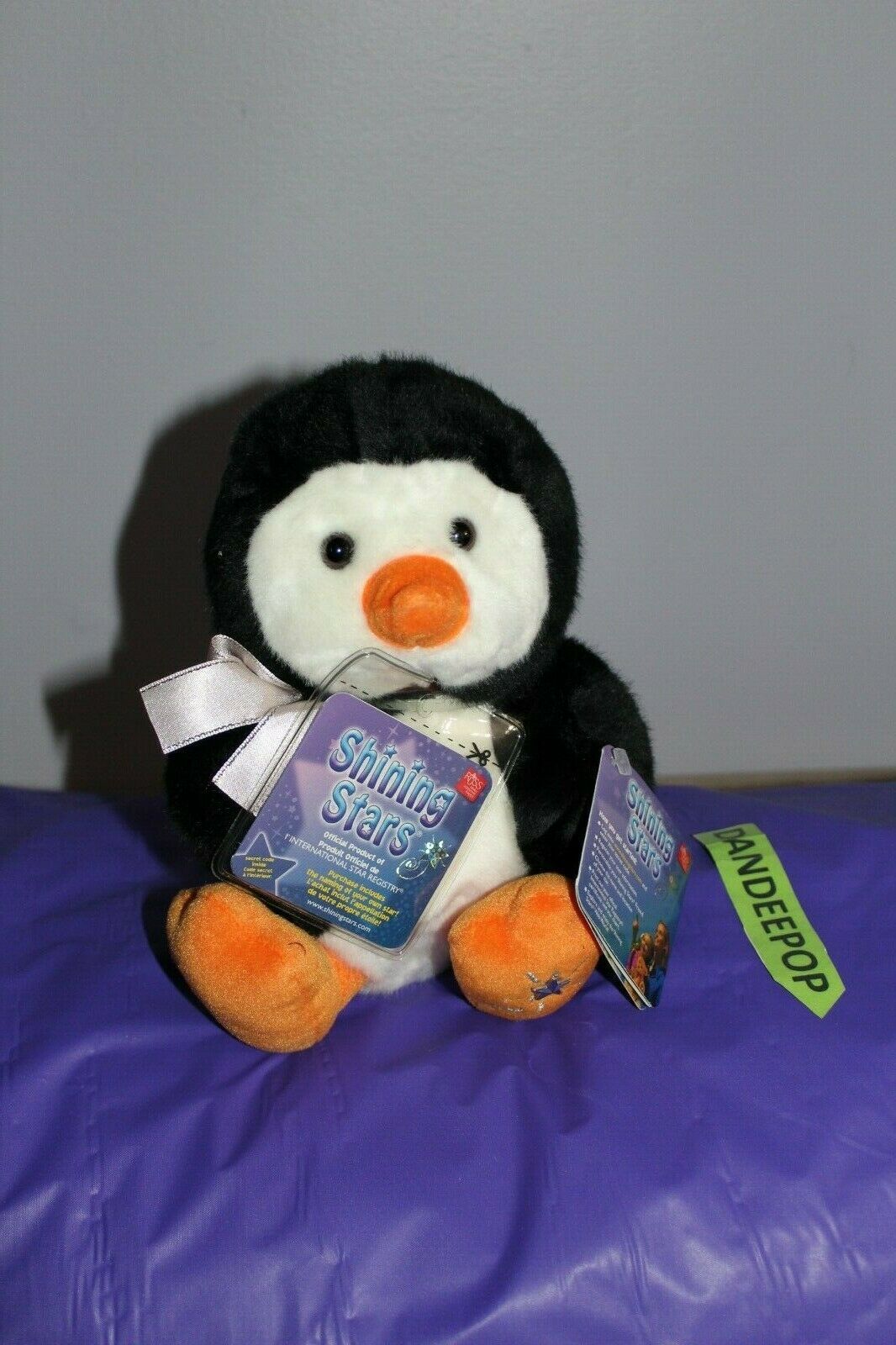 Russ Shining Stars Penguin Stuffed Animal Toy With Tag And Code ...