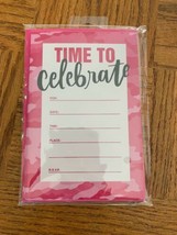 Pack Of 10 Invitations With Envelopes - $7.87
