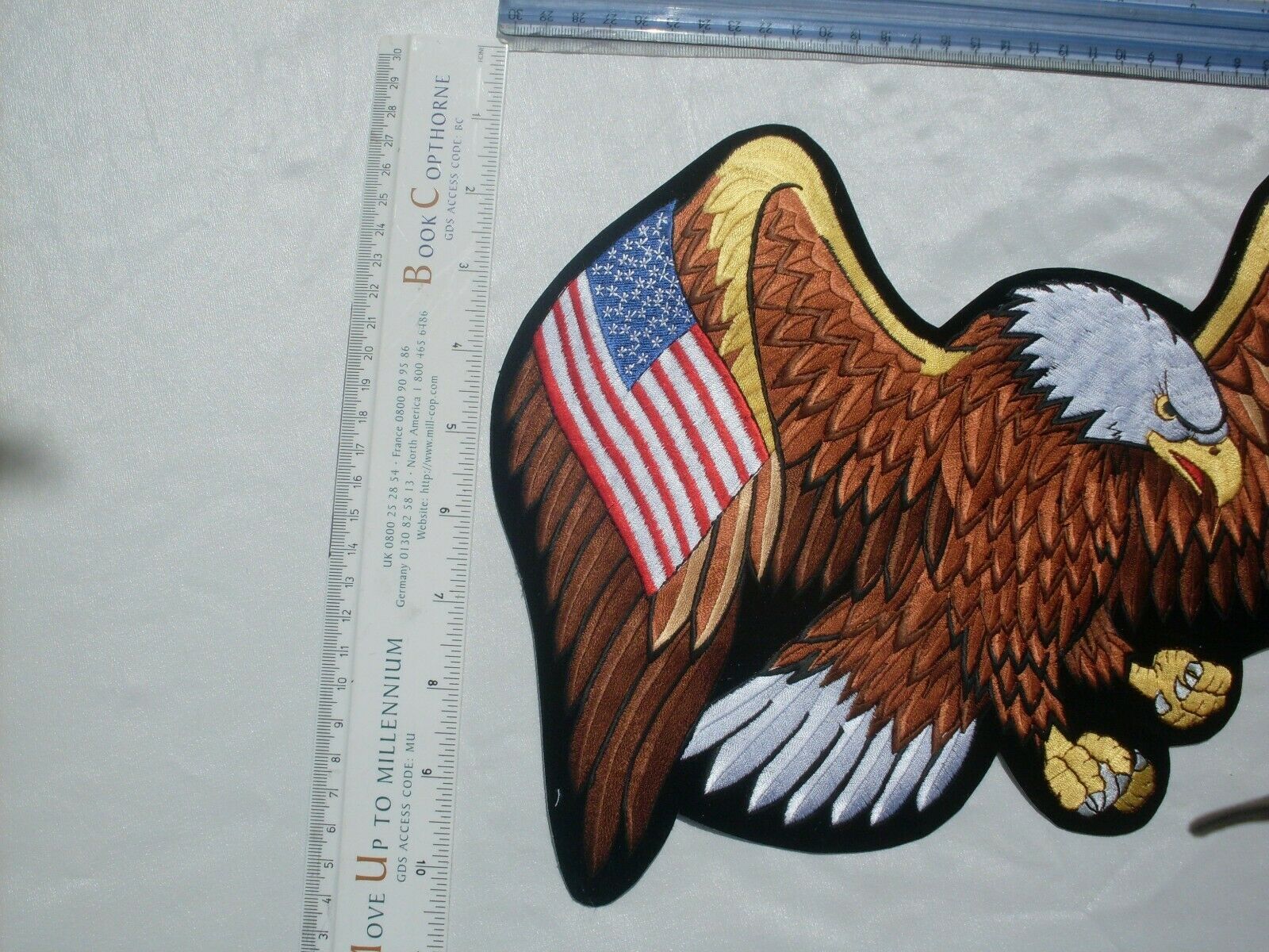 Large Bald Eagle Embroidered Patch