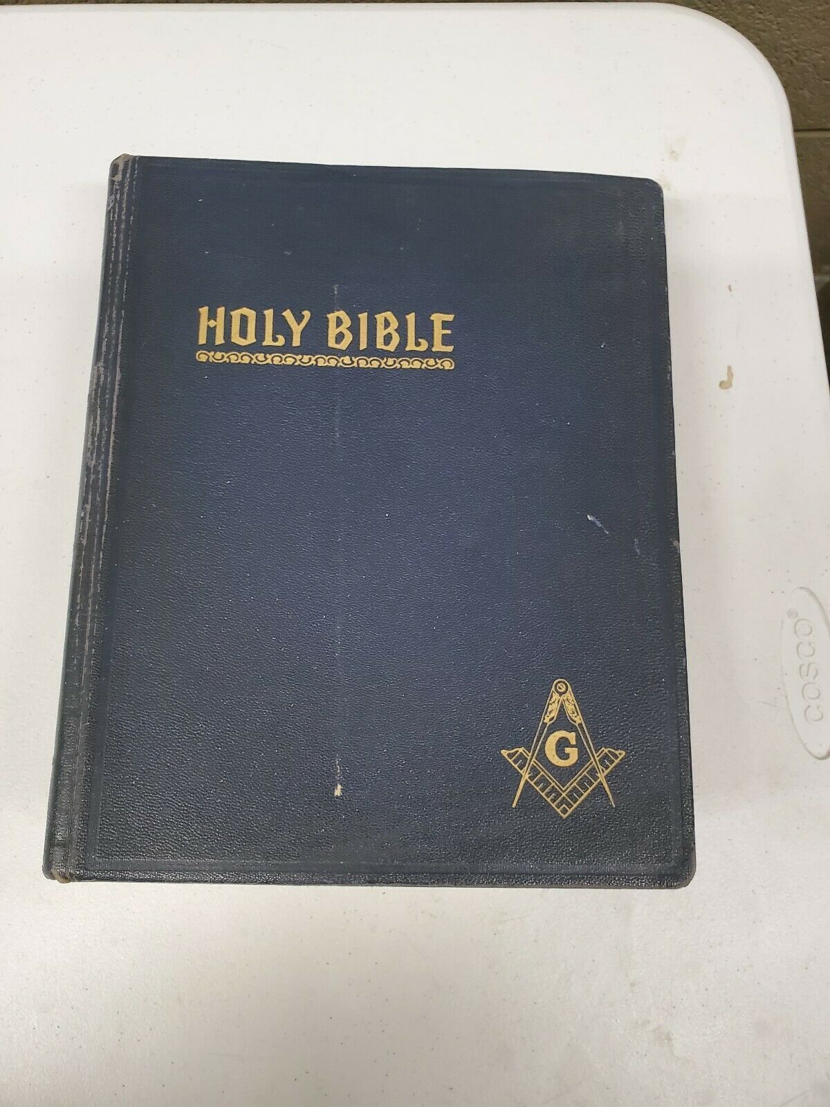 Vintage 1951 Hertel Holy Bible Masonic Edition Red Letter Cyclopedic