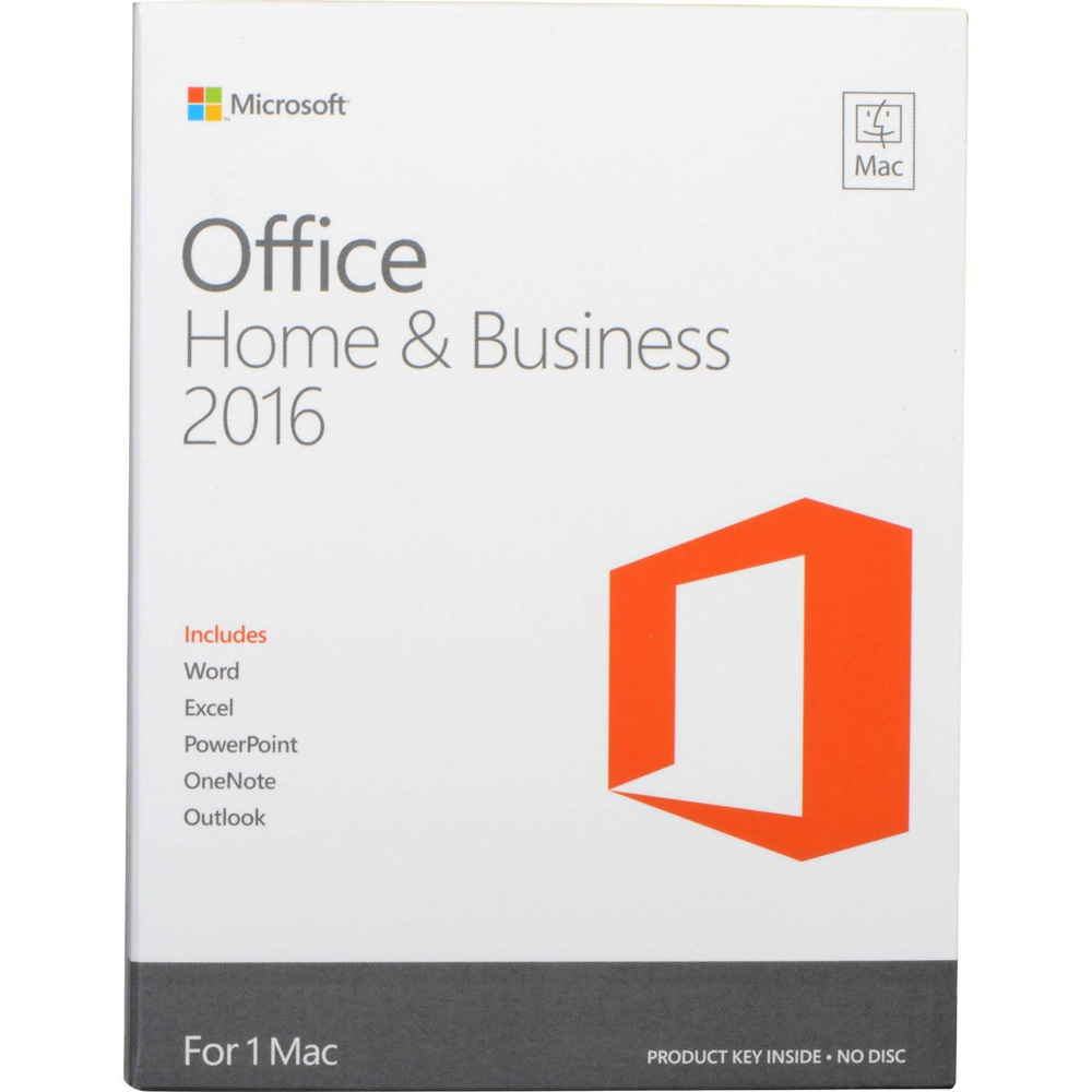 microsoft office 2016 home and business mac - activation key