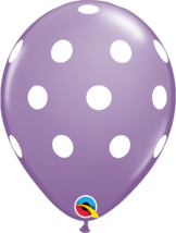Big Polka Dot Latex Balloons - Spring Lilac - 11" - 10ct - Purple - $9.27