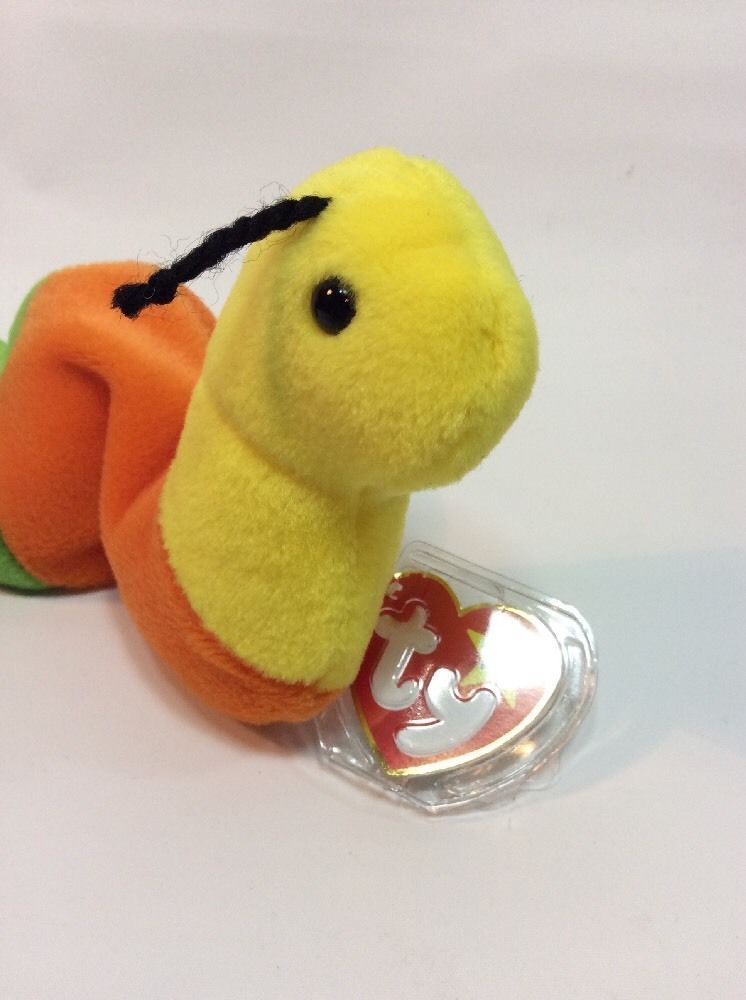 TY Beanie Baby INCH The Worm 1995 Pvc and 15 similar items